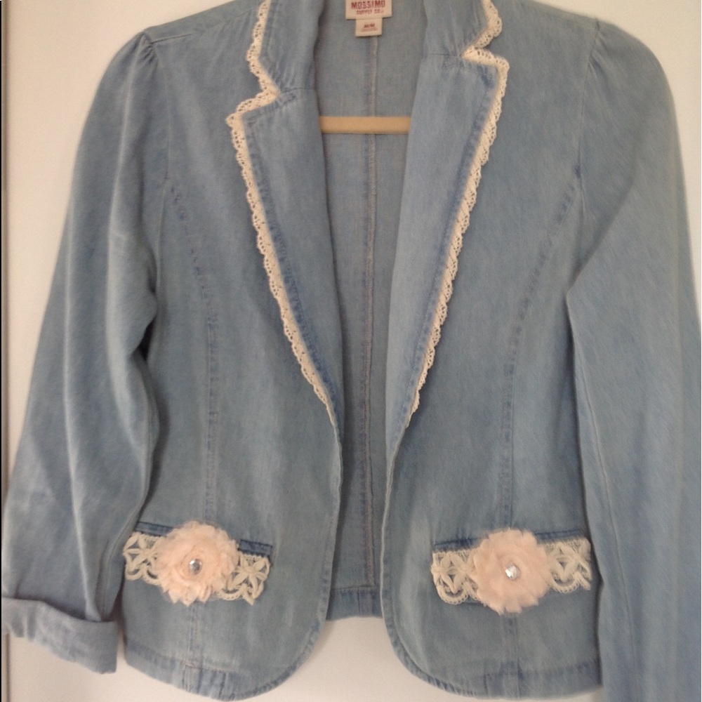 Women's jean blazer